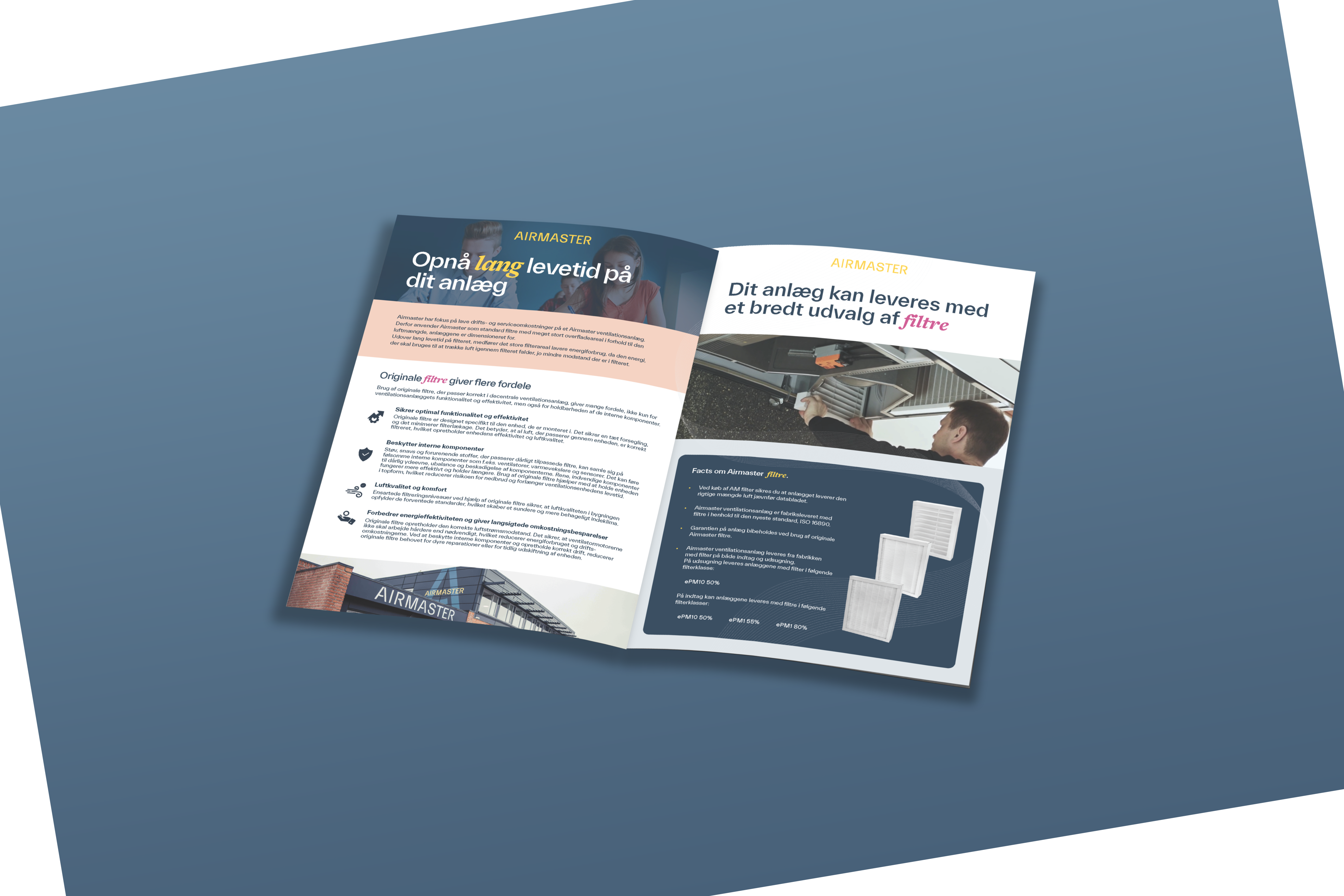 Køb filter til Airmaster ventilationsanlæg