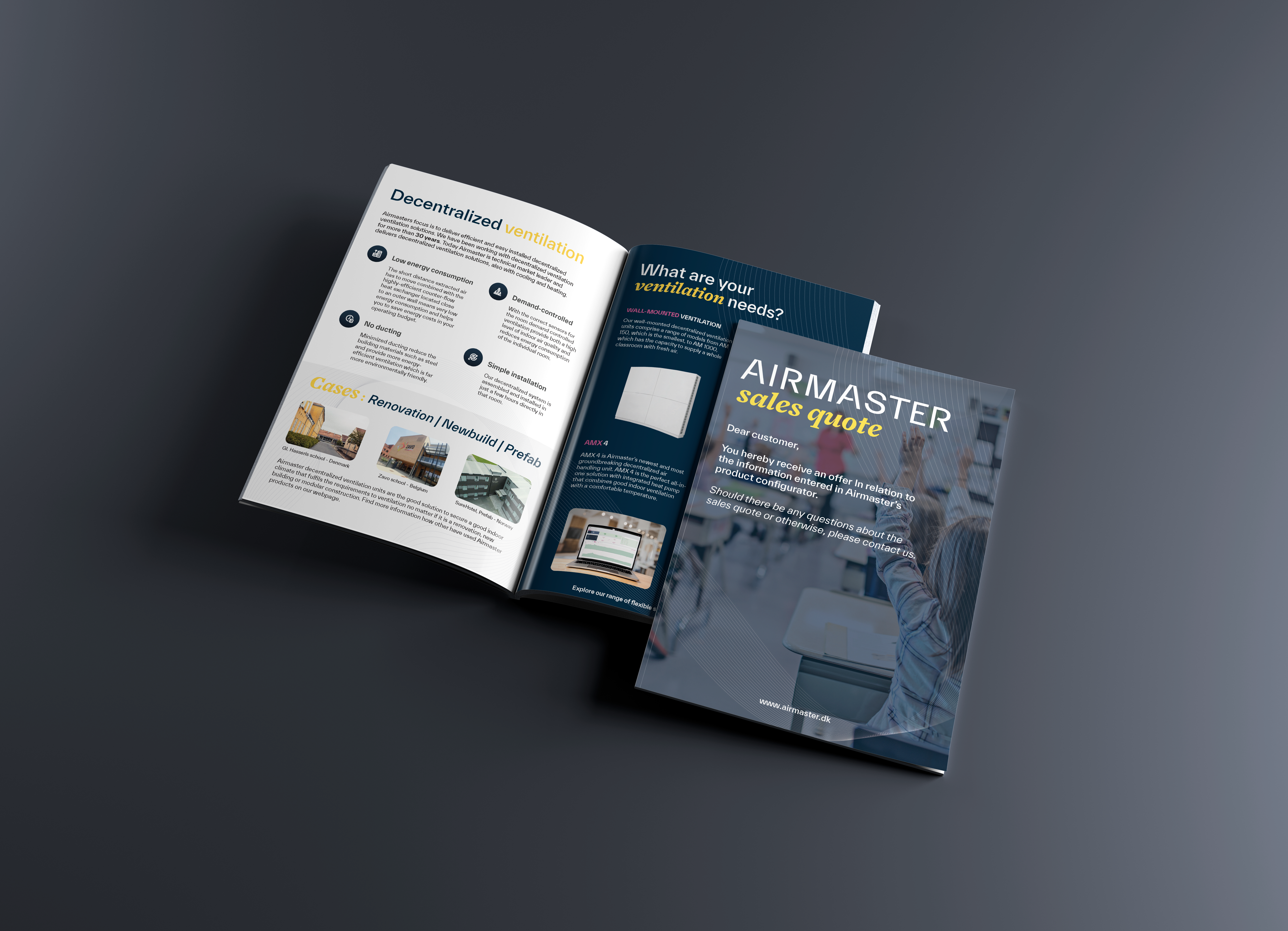 Ventilationsanlæg efter eget ønske 