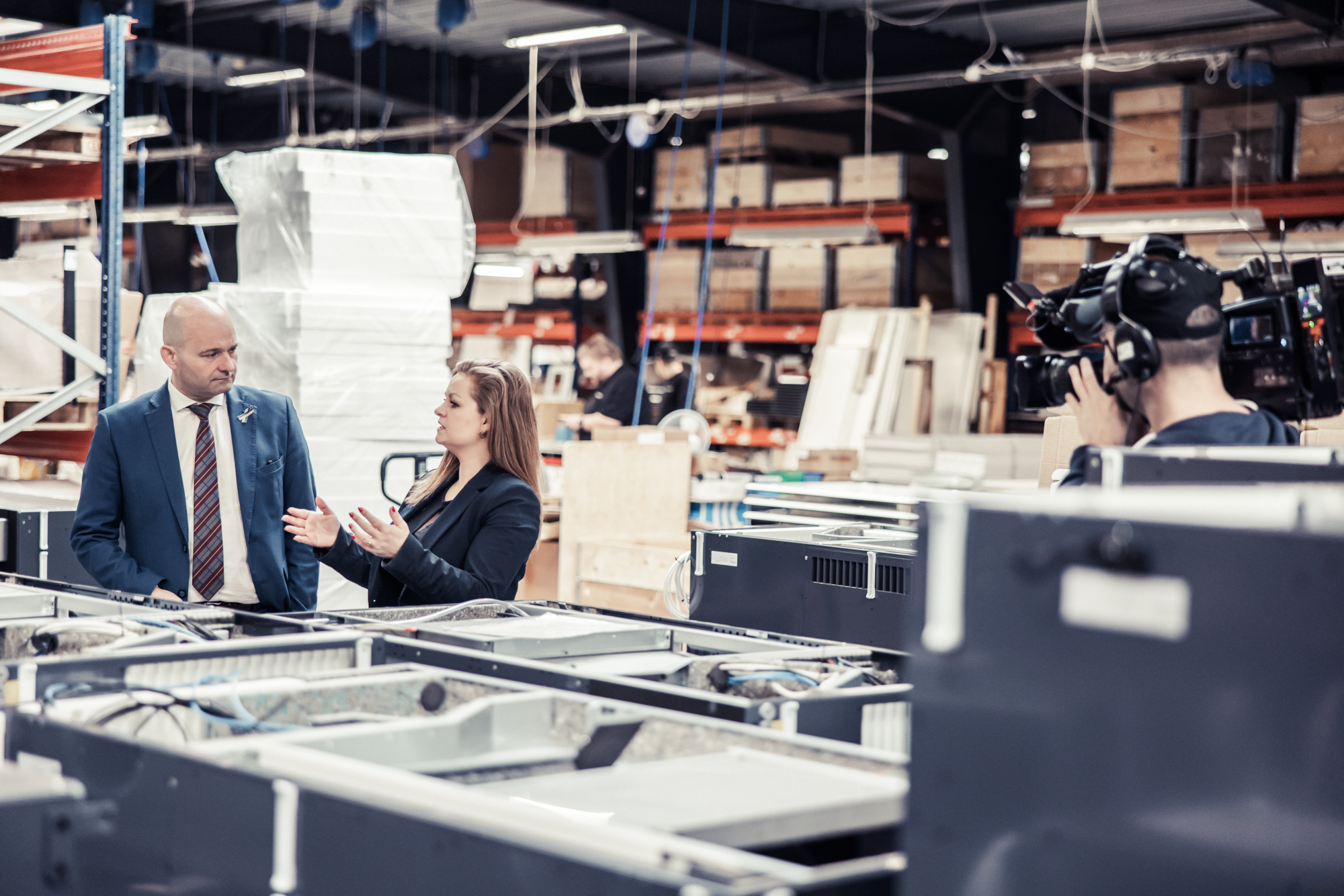 Besøg af Søren Pape Poulsen hos Airmaster i Aars.