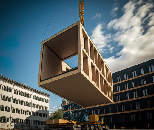 Ventilation til modulbyggeri